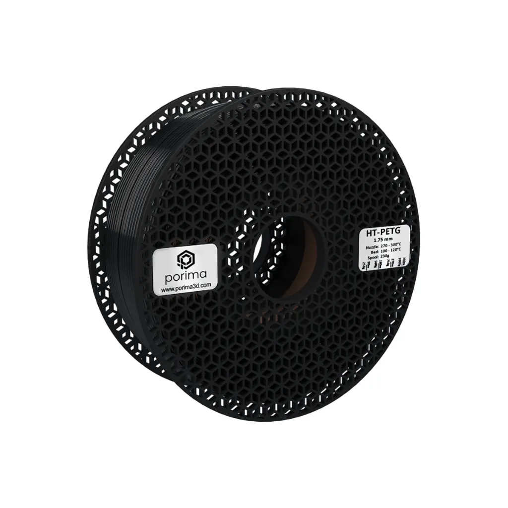 [175-101-21] PETG HT Filament 1.75mm – Black | 1kg