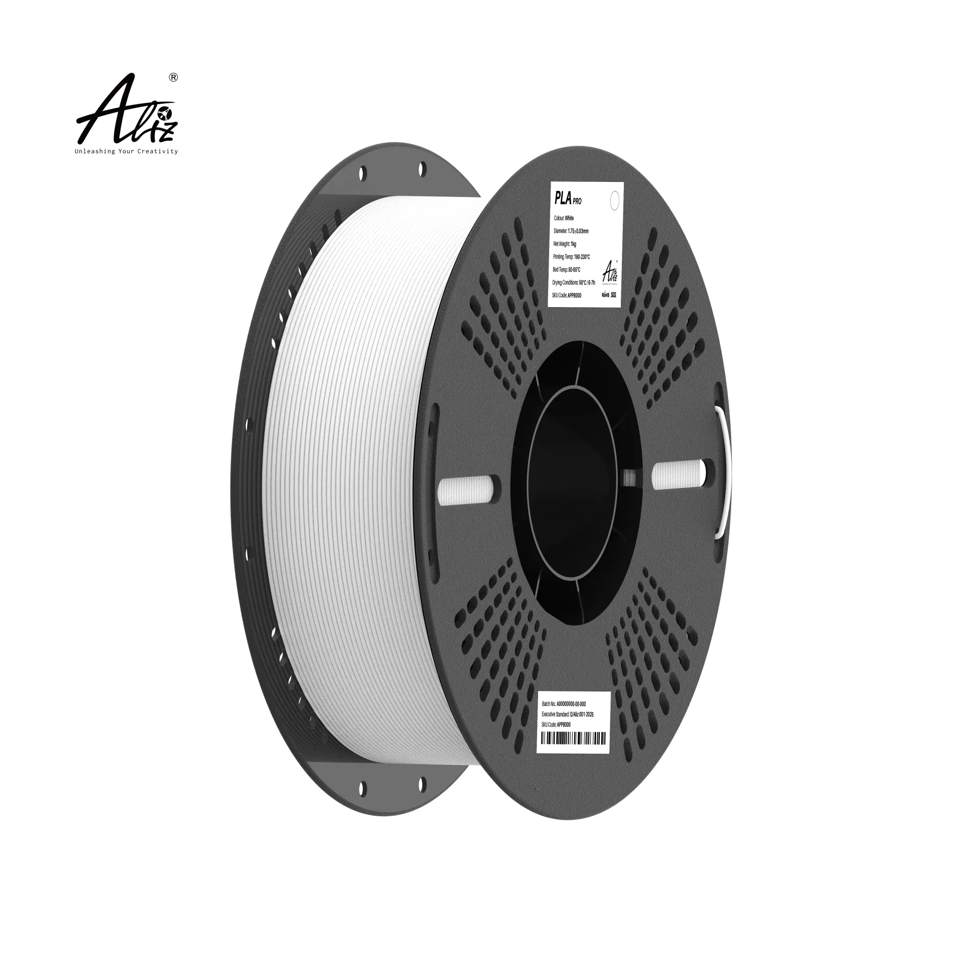 PLA Everyday Filament 1.75mm – White | 1kg