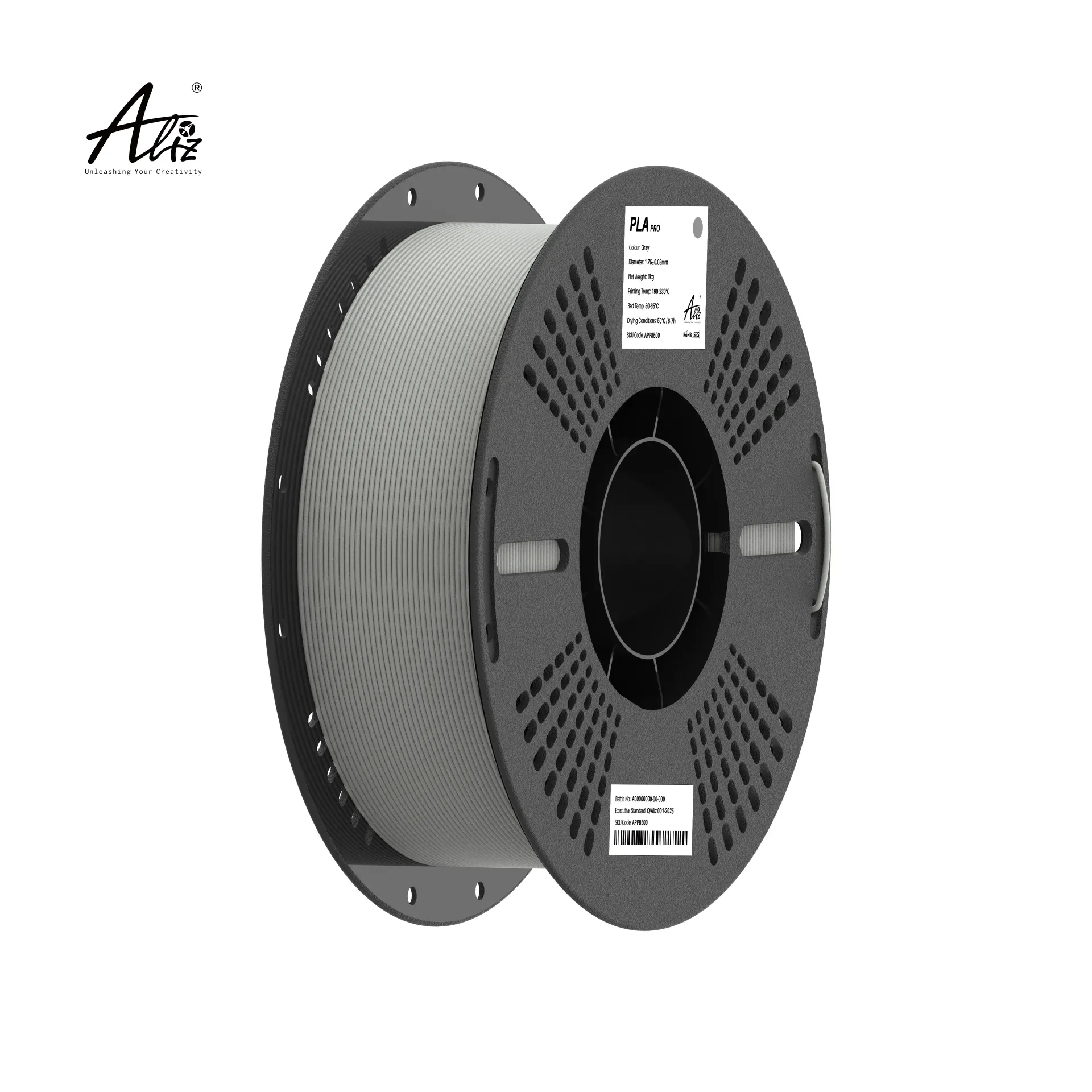 PLA Everyday Filament 1.75mm – Grey | 1kg